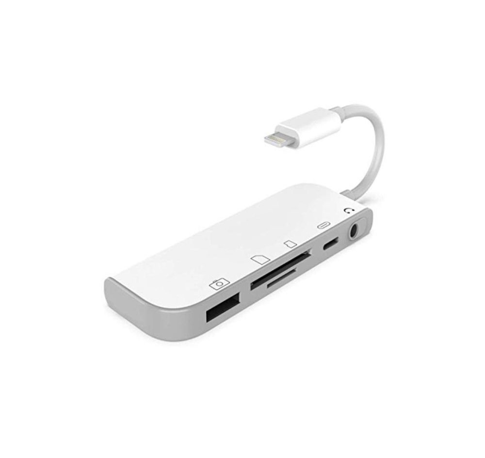مبدل لایتنینگ 5 در 1 iphone