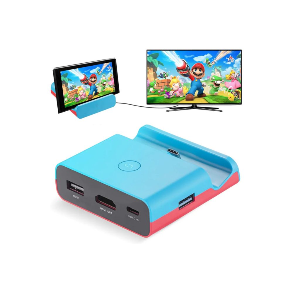 داک انتقال تصویر Powerextra Docking Station Nintendo Switch