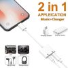 مبدل لایتنینگ به جک  3.5 و پورت شارژ iphone - Image 2