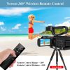دوربین فیلم برداری مدل 4K Camcorder 48MP 60FPS 30X IR Night Vision - Image 3