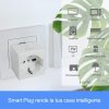 پریز هوشمند وای فای 2 عددی Aunics - Image 3