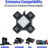 آداپتور مکبازل KX Keyboard & Mouse Converter برای N-Switch/Xbox One/PS4/PS3 - Image 3