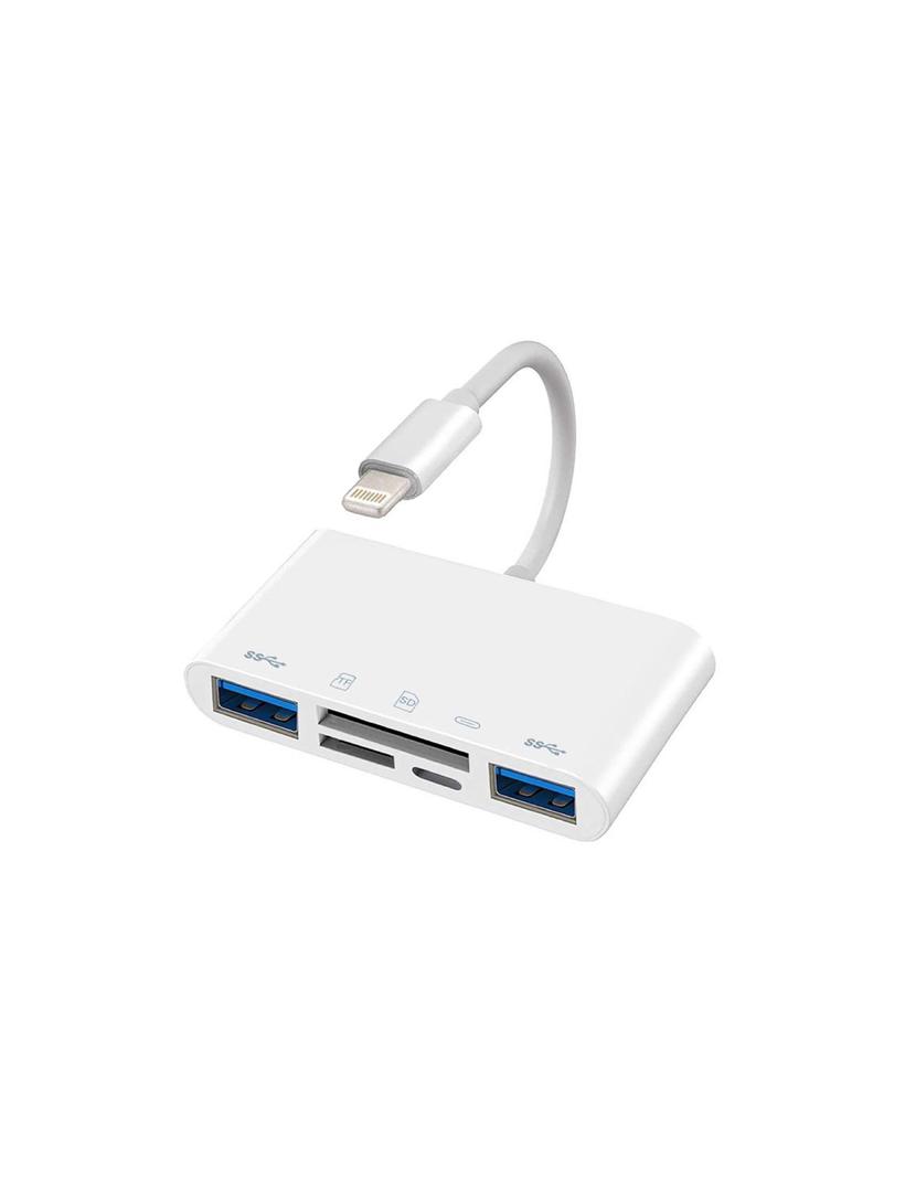مبدل لایتنینگ 5 در 1 iphone