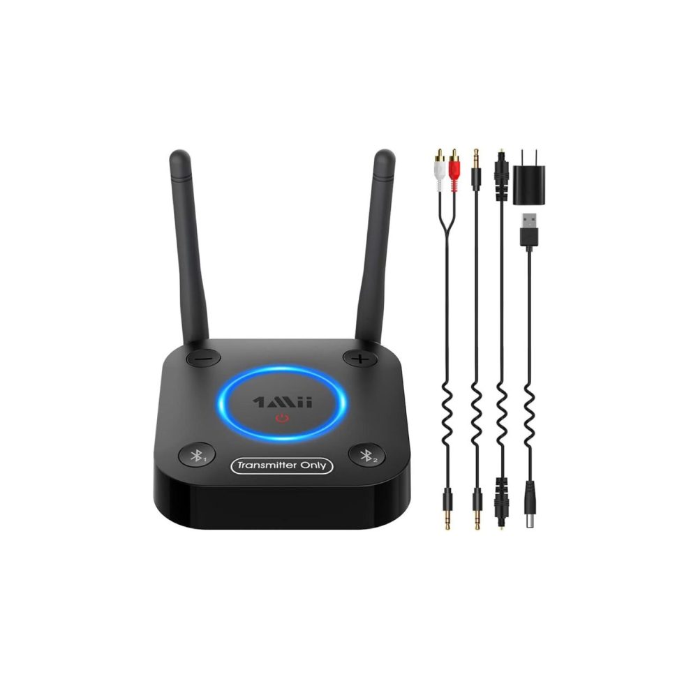 فرستنده 1Mii B06TX برای تلویزیون AUX/RCA/اپتیکال/کواکسیال