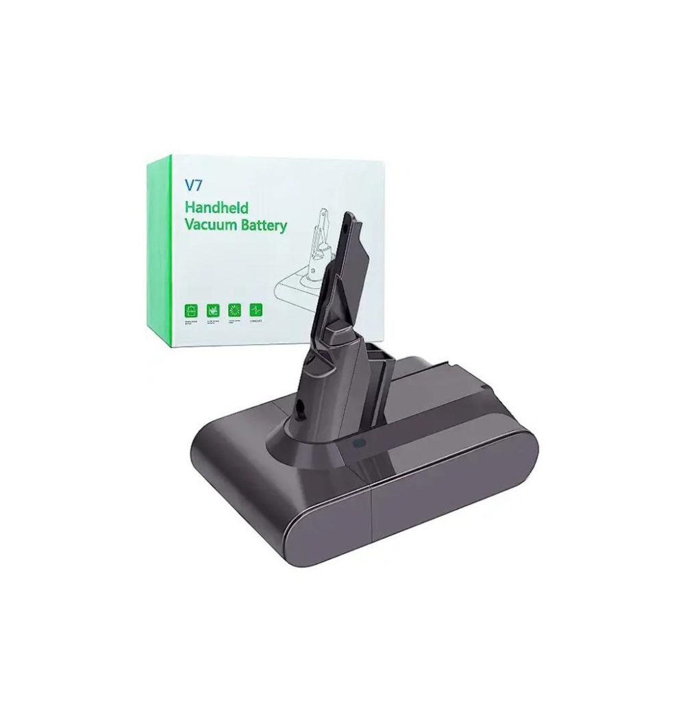 باتری 4000mAh 21.6V V7 به روز شده سازگار با جارو شارژی بی سیم Dyson V7