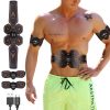 محرک عضلات شکم جاسپیک، ABS Trainer کمربند تقویت کننده بی سیم تونر عضلات شکم EMS - Image 2