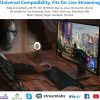 وب کم جیگا مدل JIGA Streaming Webcam right light pr - Image 6