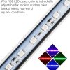 چراغ آکواریوم RGB شناور NICREW، چراغ مخزن ماهی زیر آب با تایمر، چراغ LED چند رنگ با کنترل از راه دور - Image 3