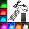 ال ای دی RGB نورپردازی داخلی خودرو نوار 4 عددی برند bedee - Image 6