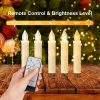 شمع ال ای دی کنترل دار برای دکوراسیون منزل پک 20 عددی - Image 5