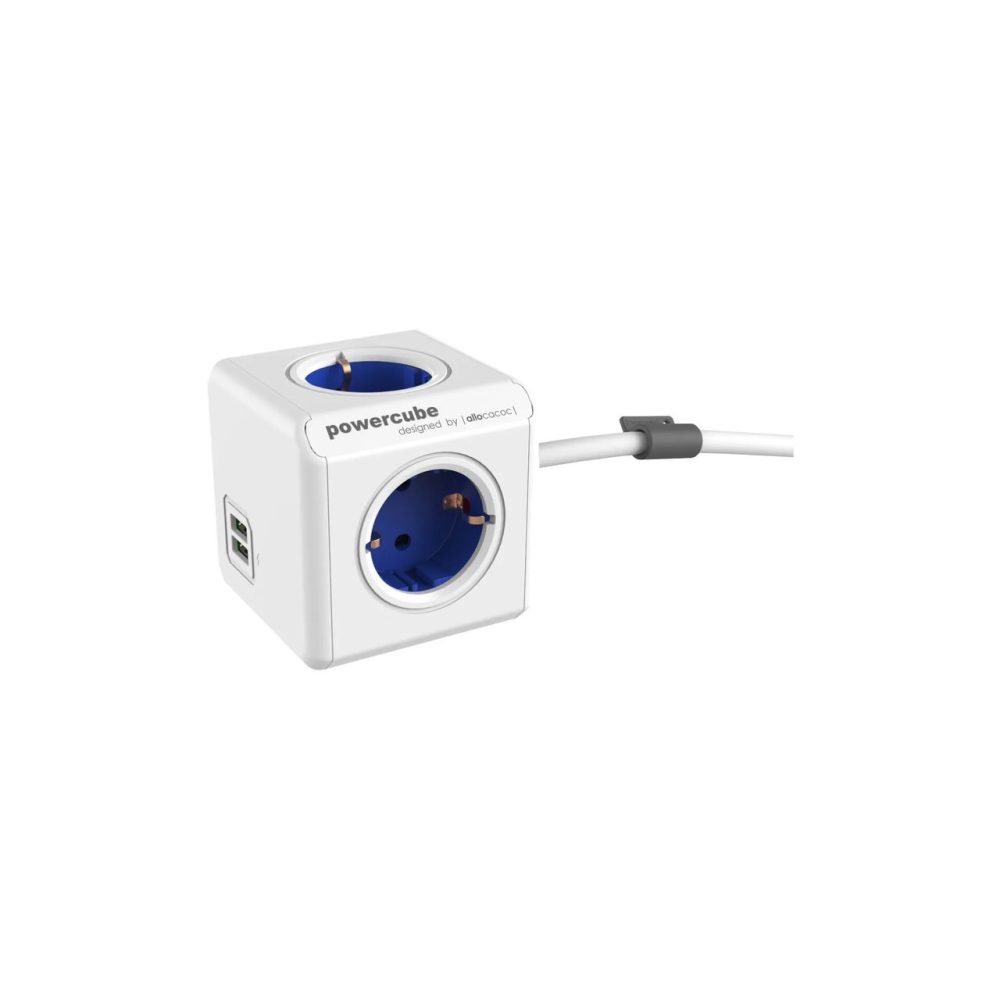 چهار راهی با دو عدد usb برند allocacoc