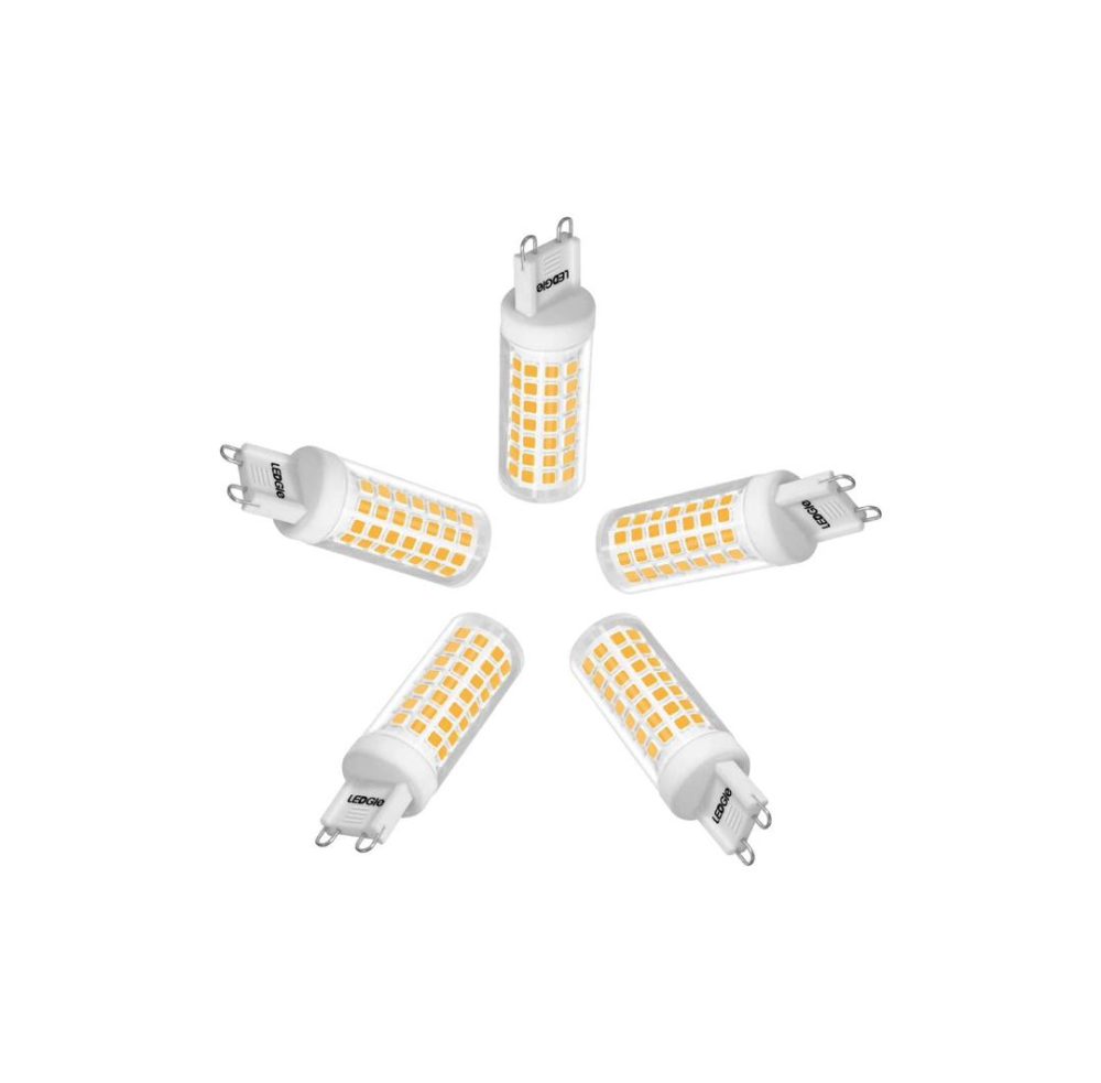 لامپ G9 LED 8w بدون فلیکر پک 5 عددی برند LEDGLE