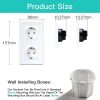 سوکت مدرن ، صفحه شیشه ای دوبل کریستال برند BSEED - Image 7