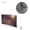 آنتن DVB-T2 (DVB-T2  HD، دریافت دیجیتال، پای مغناطیسی پایدار، کابل 3 متری برند KabelDirekt - Image 3