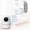 دوربین و مانیتور اتاق کودک ویدیویی با دوربین از راه دور Pan-Tilt-Zoom، صفحه نمایش LCD رنگی 3.2 اینچی برند HelloBaby - Image 5