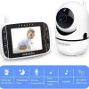 دوربین و مانیتور اتاق کودک ویدیویی با دوربین از راه دور Pan-Tilt-Zoom، صفحه نمایش LCD رنگی 3.2 اینچی برند HelloBaby - Image 6
