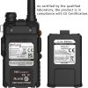 واکی تاکی تک دو طرفه Pofung BF5RUV Walkie Talkies 5R Dual Band VHF/UHF - Image 5