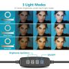 رینگ لایت 6 اینچی LED حل، 3 حالت نور با قابلیت کاهش نور با لامپ برند NEEWER - Image 3