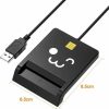 کارت خوان هوشمند USB CAC دسترسی مشترک CAC، سازگار با ویندوز، سیستم عامل مک، لینوکس - Image 5