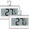 دماسنج  یخچال و فریزر خانگی LCD دیجیتال با قلاب آویزان - Image 4