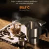 فوم ساز شیر میلک فوتر بخارپز شیر اتوماتیک 4 در 1 استیل ضد زنگ برند milk frother - Image 4
