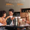 فوم ساز شیر میلک فوتر بخارپز شیر اتوماتیک 4 در 1 استیل ضد زنگ برند milk frother - Image 5