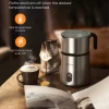 فوم ساز شیر میلک فوتر بخارپز شیر اتوماتیک 4 در 1 استیل ضد زنگ برند milk frother - Image 6