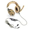 هدفون بازی Kotion Every G2600 با میکروفون و LED (Camo Yellow) - Image 4