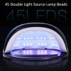 لامپ ژل ناخن 180 واتی UV /LED لامپ حرفه ای ناخن UV برند shnvir - Image 2