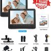 پخش کننده دی وی دی ماشین دو صفحه نمایش 10 اینچی  قابل حمل برای کودکان برند WONNIE مدل SMJ1011 - Image 4