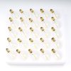 لامپ LED G40 Globe جایگزین ، 0.6W، سفید گرم، 2700K، قابل تنظیم، پایه E12 Candelabra، 220 ولت (25 عددی) - Image 3