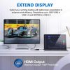 آداپتور مبدل  USB به HDMI، تبدیل USB 3.0/2.0 به HDMI 1080P گرافیک ویدئویی با صدا - Image 6
