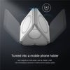 شارژر بی‌سیم 3 در 1، ایستگاه شارژ تاشو، پد شارژ بی‌سیم سریع سازگار با Iwatch/Airpods/iPhone - Image 8
