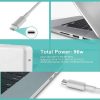 شارژر 96W آداپتور برق USB-C برای مک بوک پرو 16 اینچی (2019) A2141 MacBook Pro 15 اینچی (2016-2018) - Image 4