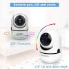 دوربین و مانیتور اتاق کودک ویدیویی با دوربین از راه دور Pan-Tilt-Zoom، صفحه نمایش LCD رنگی 3.2 اینچی برند HelloBaby - Image 8