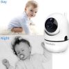 دوربین و مانیتور اتاق کودک ویدیویی با دوربین از راه دور Pan-Tilt-Zoom، صفحه نمایش LCD رنگی 3.2 اینچی برند HelloBaby - Image 2
