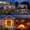 چراغ خورشیدی فضای باز و بسته ۲ عدد Led 33 با حالت های مختلف نوردهی برند ruyilam - Image 9