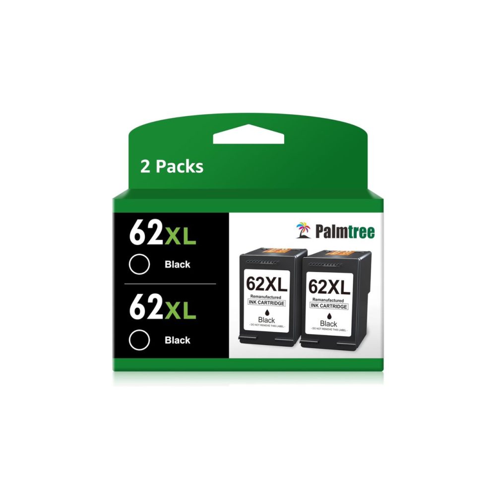 کارتریج جوهر مشکی برای HP Ink 62 XL (1عددی)