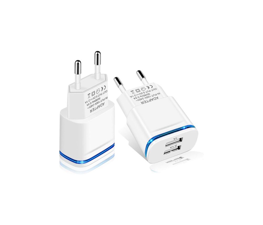 شارژر 2.1 A/5 V بسته 2 عددی برند Luoatip