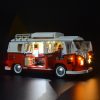 کیت نور بدون لوگو LED Briksmax BX001 برای وانت کمپر LEGO® Volkswagen T1 10220 - Image 2