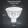 لامپ های LED Torkase MR16 GU5.3 12 ولت 5 وات سفید گرم  بسته 10 عددی - Image 3