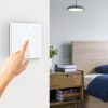 سوئیچ‌های چراغ دیواری لمسی هوشمند maxcio WiFi 3 Gang 1 Way - Image 3
