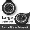 ساعت پرستاری/کادر درمان سیلیکونی با سنجاق گیره،برند SibyTech - Image 3