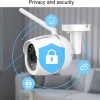 دوربین مداربسته در فضای باز AKASO دوربین مدار بسته IP امنیتی IP66 1080P 2MP - Image 2
