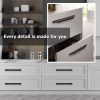 دست گیره کابینت،کمد،کشو (۶ عددی) مدرن آلمینیومی برند peaha - Image 6