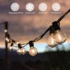 چراغ‌های رشته‌ای OxyLED پاسیو LED در فضای باز گلوب ضدآب آویزان بیرونی ادیسون نورپردازی 28 لامپ سفید گرم - Image 5