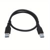 کابل USB 3.0 به USB3. 0مشکی انتقال داده با سرعت فوق العاده - Image 2