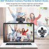 وب‌کم با میکروفون رومیزی، دوربین‌ USB 1080P HD با پوشش خصوصی و سه‌پایه مدل ANVASKETEK - Image 5
