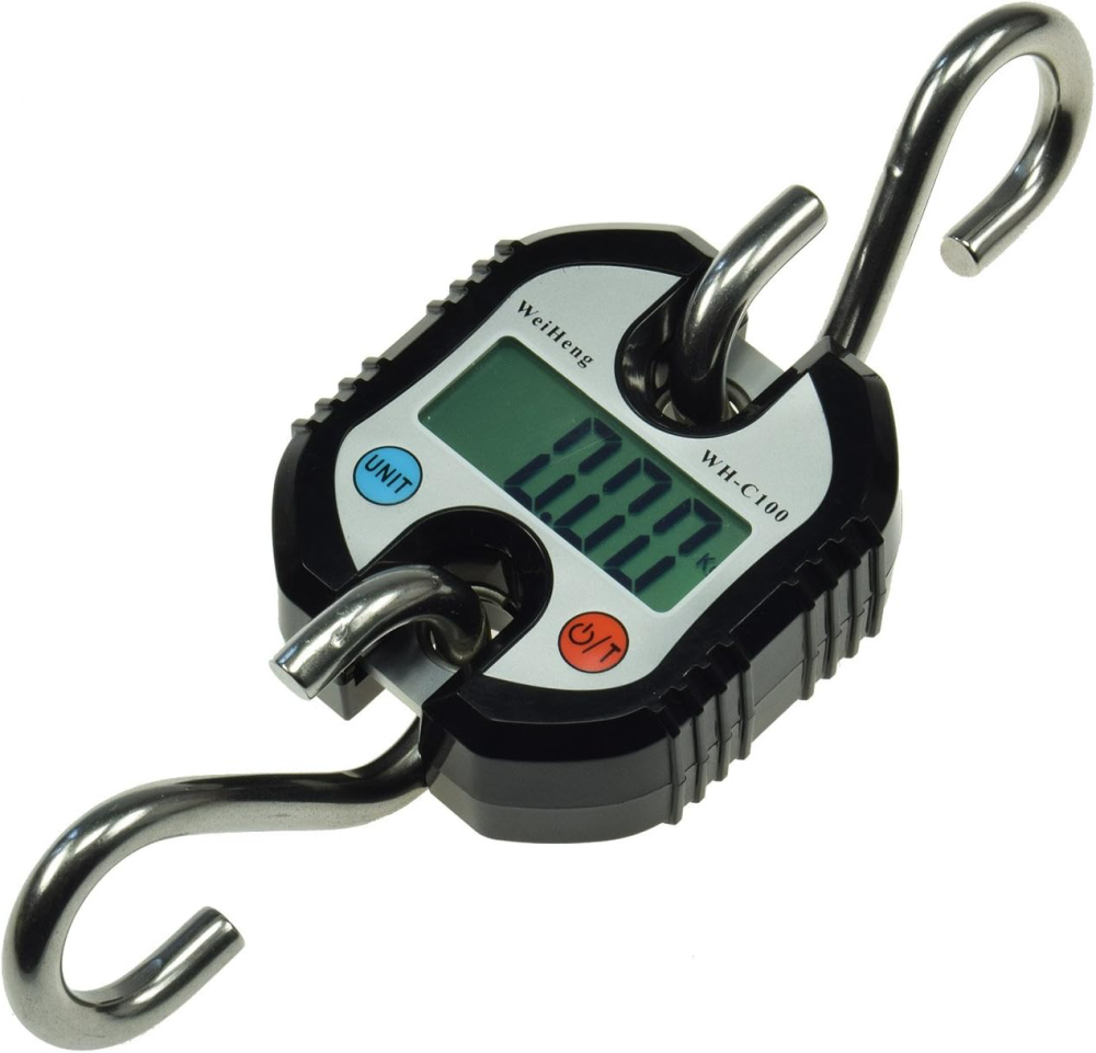 ترازو دیجیتالی قابل حمل اندازه گیری 0-150 کیلوگرم برند chilitec