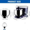 میکسر 6 سرعته شیب دار 6QT 660W، همزن برقی آشپزخانه برند Stand Mixer - Image 3
